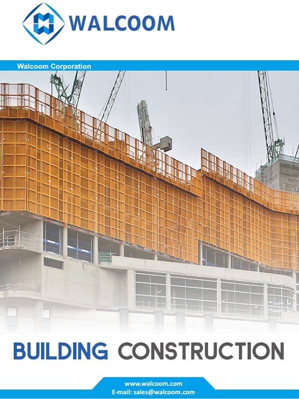 The cover page of building construction catalog.
