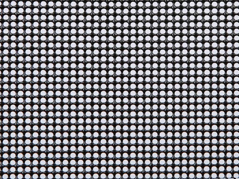The aluminum alloy security security window screen with thick black power coated surface.