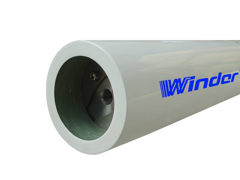 White membrane housing with 2.5 inch inner diameter made in Winder.