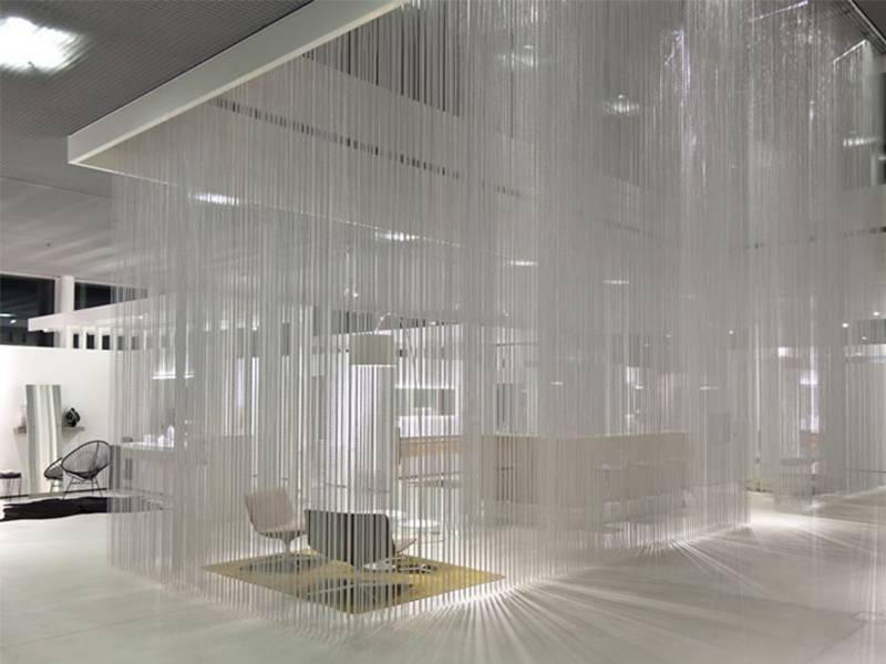 metal chain link curtains