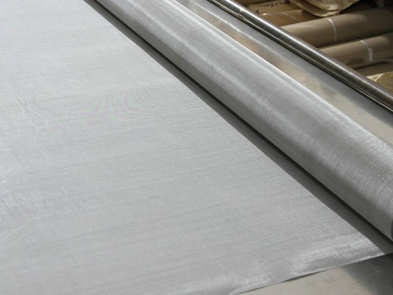 This is one roll of monel wire mesh with very fine mesh.