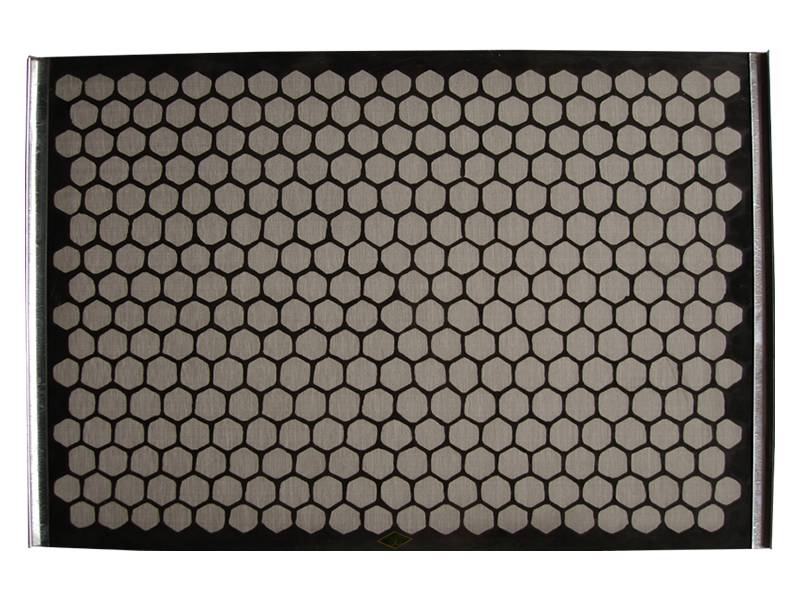 This is a piece of black hook strip flat screen.