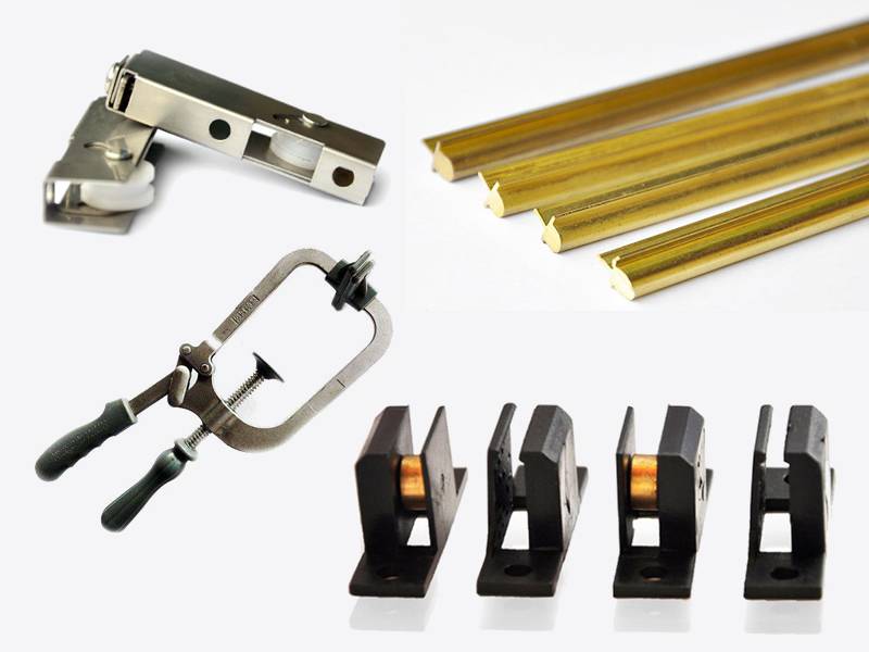 There are window screen accessories and installation tool.