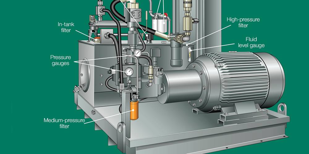 Hydraulic system filters