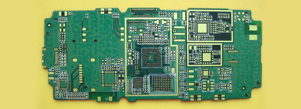 A piece of printed circuit board is displayed.