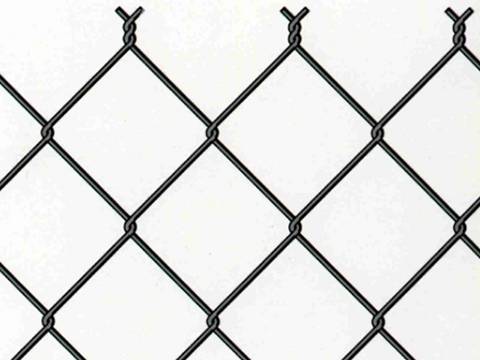Chain link fence fabric.