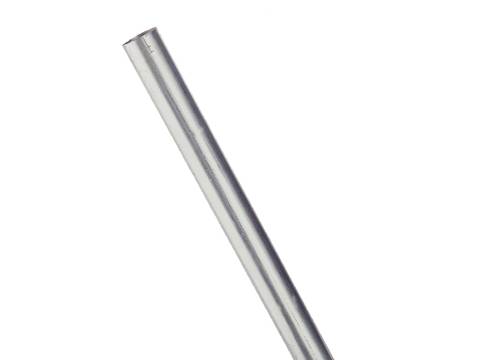 Tubular shape line post.